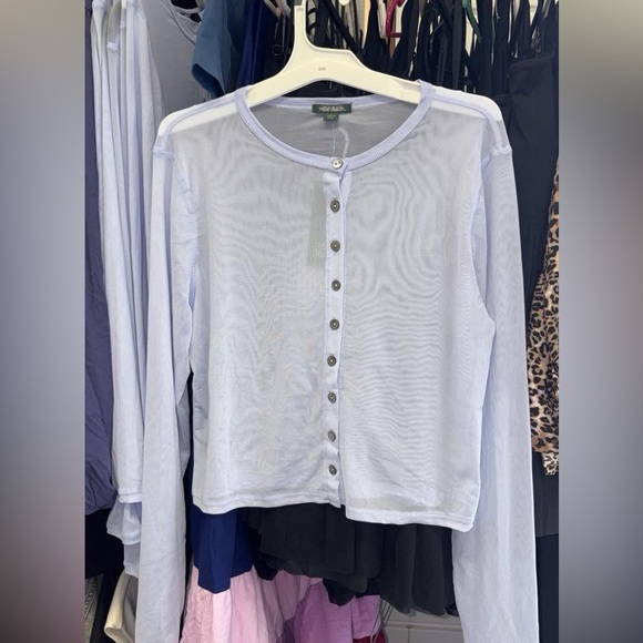 Wild Fable Blue Long Sleeve - Picture 1 of 1